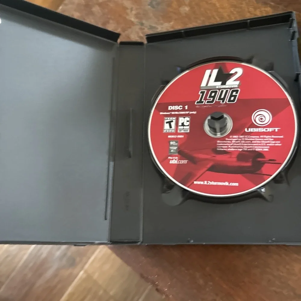 IL-2 Sturmovik 1946 PC Game DVD-ROM Ubisoft Flight Simulator 5 Games In One